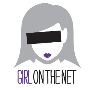Girl on the Net purple eye avatar