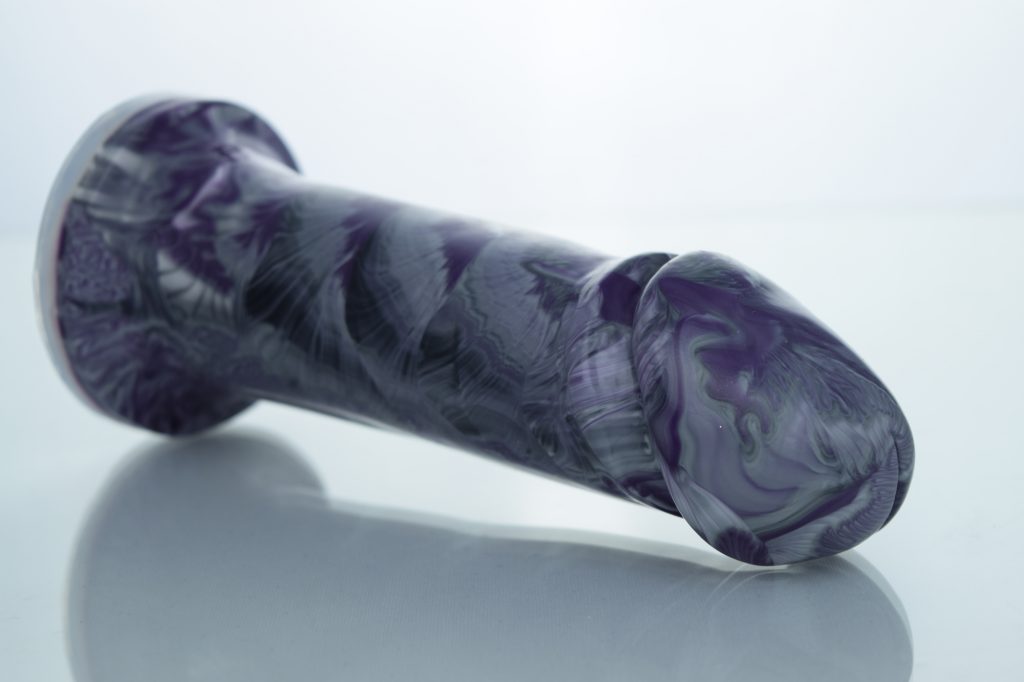 GOTN custom dildo side view colours