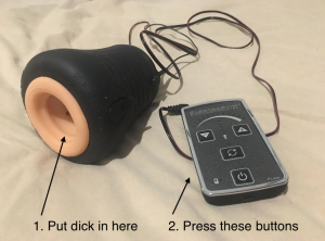 Electrastim Jack Socket with connected Flick Pack