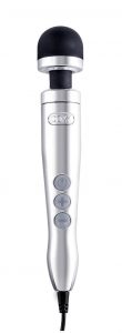 Image of a doxy number 3 - brushed chrome looking wand toy