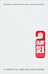 Cover image for the book 'Enjoy Sex' with a red 'do not disturb' style sign on a white background