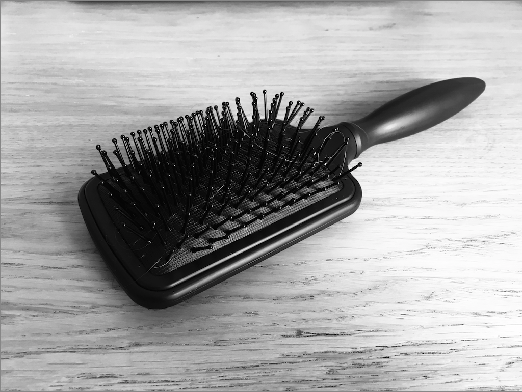 Spanked Hairbrush