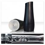 Fleshlight Flight pilot stroker - clear matte textured sheath in a black case