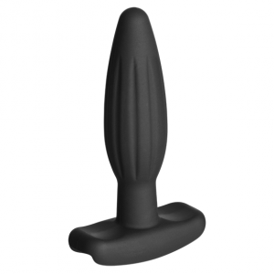 Silicone noir rocker butt plug